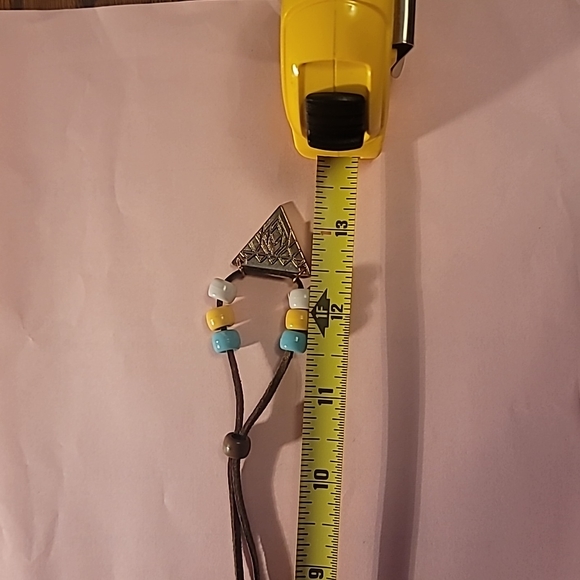 Soft Leather/Suede Necklace - Picture 2 of 3